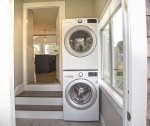 Washer and Dryer on the first floor